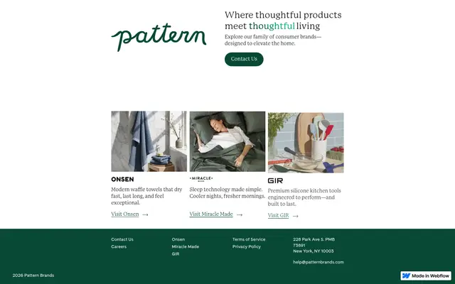 Poketo Art & Craft Shopify homepage screenshot