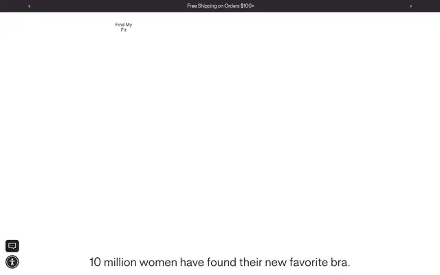 ThirdLove Fashion Shopify homepage screenshot